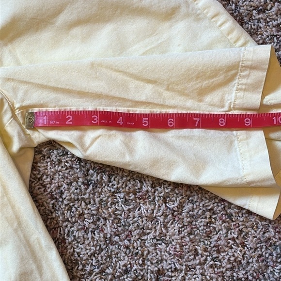 Boys/Kids Vineyard Vines Light Yellow Khaki Shorts Size 16 - Picture 6 of 9